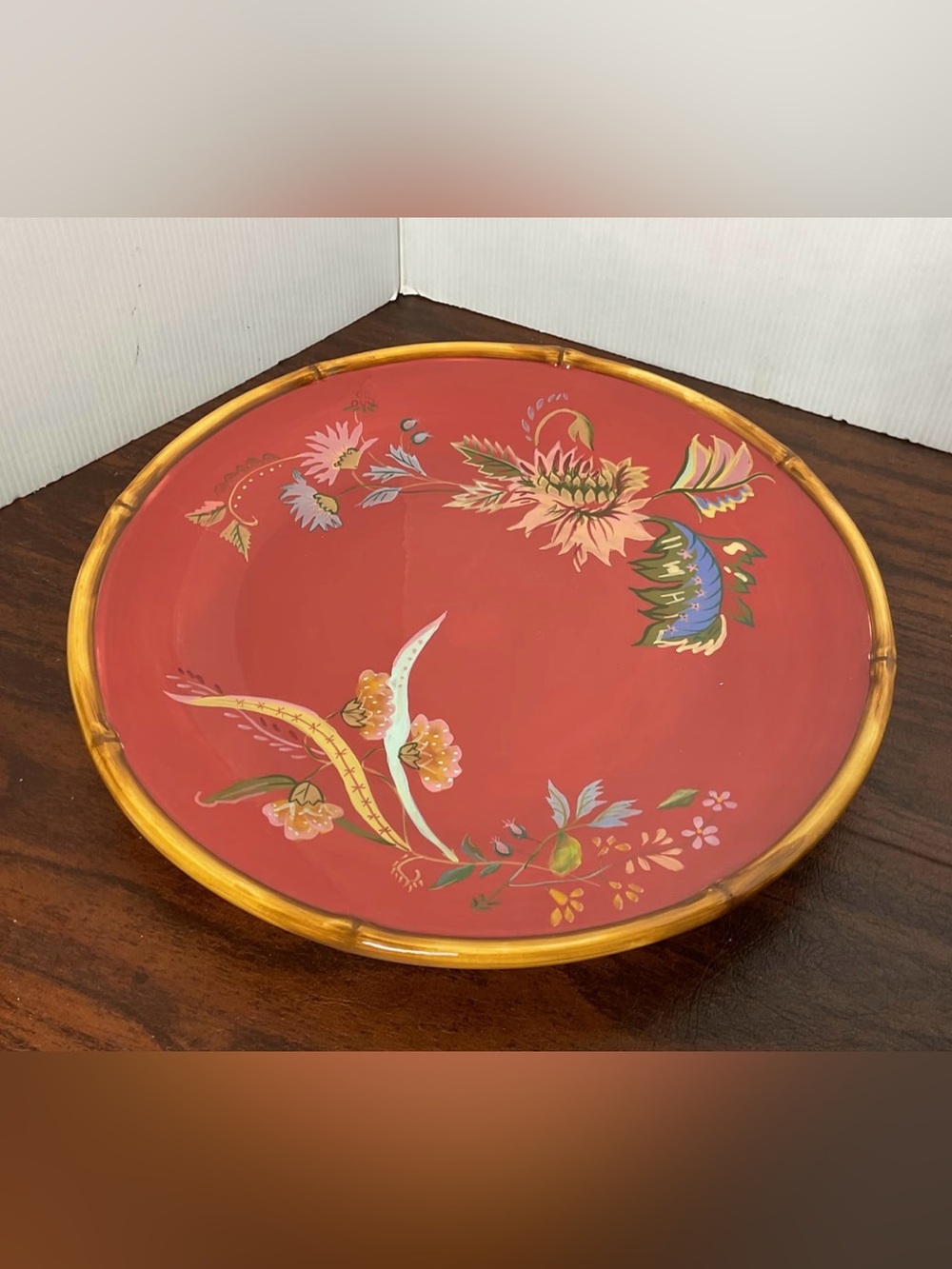 2 Tracy Porter Artisan Road Ceramic Dinner Plates